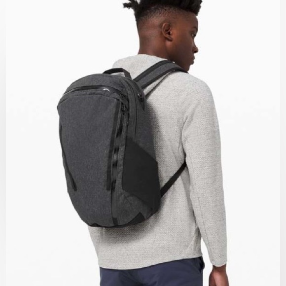 lululemon athletica Other - Lululemon Core Backpack 2.0 🎁NWT🎁 20L 🌟 SOLD OUT🌟 Heathered Black UNISEX